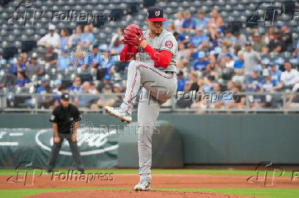 MLB: Washington Nationals at Kansas City Royals