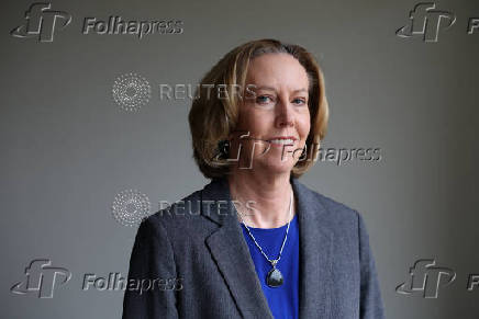 Woodside Energy Chief Executive Officer Meg O?Neill poses in Sydney