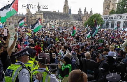 UK police make arrests at rally against Palestine Action ban