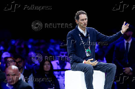 FILE PHOTO: Stellantis Chairman, and Exor CEO John Elkann attends Italian Tech Week 2025