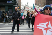 No Backlash to Women's Rights rally in New York