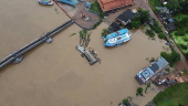 Chuva eleva o nível do rio Madeira em Porto Velho (RO)