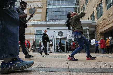 Hearing in the case related to Kilmar Abrego Garcia, the Salvadoran man who was deported without due process, in Greenbelt