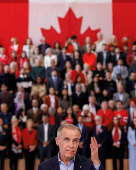 Canada?s Prime Minister Mark Carney campaigns in King City