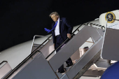 U.S. President Trump in Palm Beach International Airport
