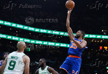 NBA: Playoffs-New York Knicks at Boston Celtics
