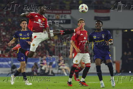 Friendly soccer match - ASEAN All Stars vs Manchester United
