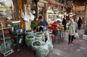 Daily life in a bazaar in Tehran amid ceasefire with Israel