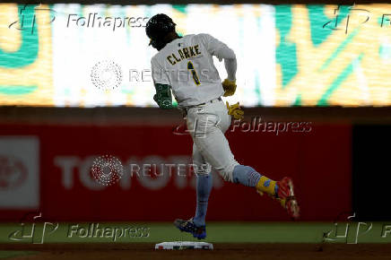 MLB: San Francisco Giants at Athletics
