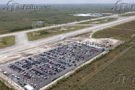An aerial view of 