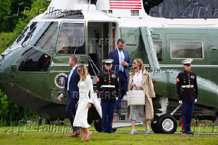 U.S. President Donald Trump visits Scotland