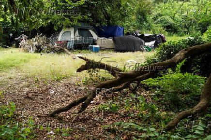 Homeless encampment in Washington, D.C.