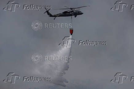 Wildfire in Delvina
