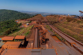 Complexo minerário S11D, em Canaã dos Carajás, de onde a Vale extrai minério de ferro