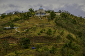 Vista do Mosteiro Ain Karim do Padre Antônio Maria