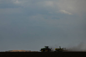 Iron ore mining in the Kirovohrad region