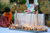 Pakistan's Christian community members attend mass for late Pope Francis