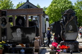 Traditional Easter of the Dead celebration in Chisinau
