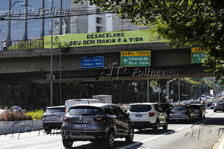 Campanha Maio Amarelo em São Paulo