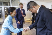 Dutch King Willem-Alexander attends the Netherlands National Day at World Expo 2025 Osaka