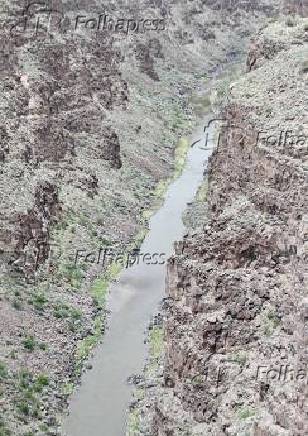 Ponte do desfiladeiro do rio grande em taos - novo méxico.