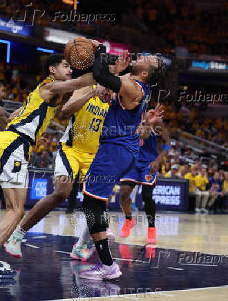 NBA: Playoffs-New York Knicks at Indiana Pacers