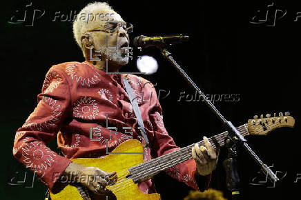 Gilberto Gil se presenta en Rio de Janeiro