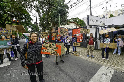 Protesto em São José dos Campos contra o PL da Devastação