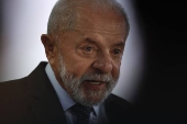 Lula em coletiva de imprensa sobre balanço do governo