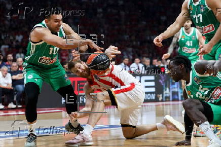 Basketball Greek League final - Olympiacos vs Panathinaikos