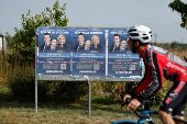The European Patriots party organises a country political meeting in Mormant-sur-Vernisson