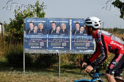 The European Patriots party organises a country political meeting in Mormant-sur-Vernisson