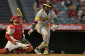 MLB: Athletics at Los Angeles Angels