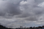 Céu nublado em São Paulo