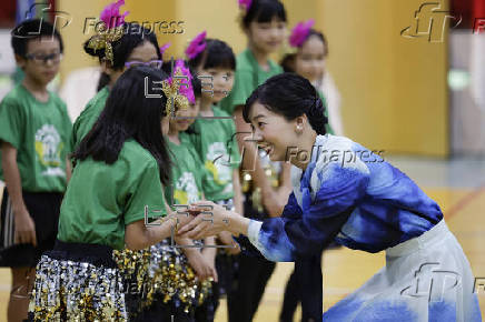 Comunidad Nikkei recibe a princesa Kako en Río de Janeiro