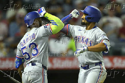MLB: Texas Rangers at Los Angeles Angels