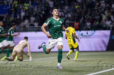 Partida entre Palmeiras e Mirassol pelo Campeonato Brasileiro 2025