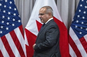 US Secretary of Defense Hegseth meets with Bahrain Crown Prince at the Pentagon