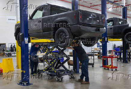 Slate Auto's beta production facility in Orion Township