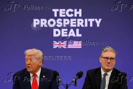 U.S. President Trump makes second state visit to Britain