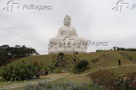 Estátua de buda em Ibiraçu (ES)