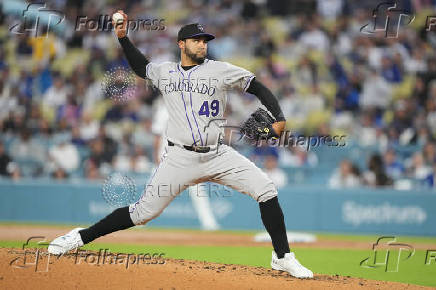 MLB: Colorado Rockies at Los Angeles Dodgers