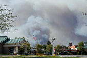 Wildfire in New Jersey