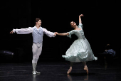 The Australian Ballet perform during a dress rehearsal of Manon in Sydney