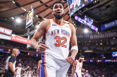NBA: Playoffs-Detroit Pistons at New York Knicks