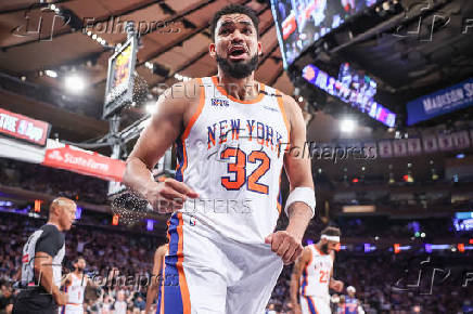 NBA: Playoffs-Detroit Pistons at New York Knicks