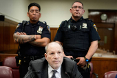 Harvey Weinstein appears at Manhattan Criminal Court for his rape and sexual assault trial, in New York City