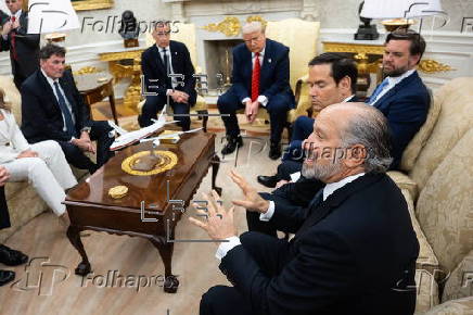 US President Trump meets Canadian Prime Minister Carney at the White House
