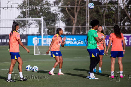 Treinos Seleção Brasileira Feminina
