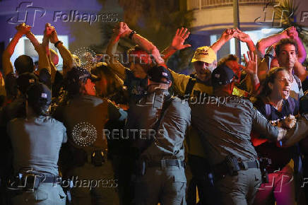 Rally calling for the release of all hostages as Israel marks 600 days since they were kidnapped